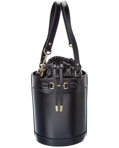 Gucci Horsebit 1955 Small Bucket Bag - Black