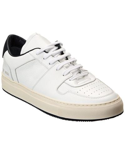 Common Projects Decades Low Leather Sneaker - White
