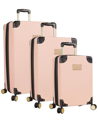 Vince Camuto Elizah 3pc Hardside Luggage Set - Pink