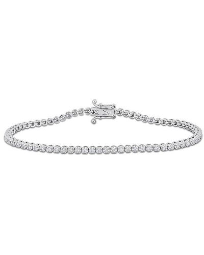 Rina Limor 14k 0.80 Ct. Tw. Diamond Tennis Bracelet - White