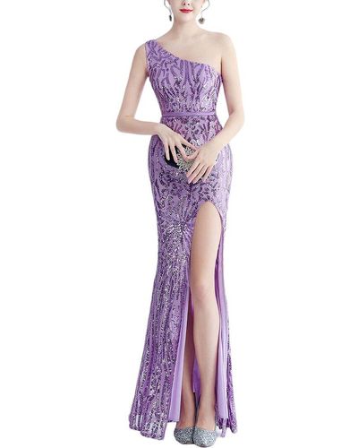 KALINNU Maxi Dress - Purple
