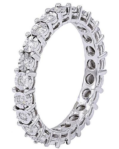 Diana M. Jewels Fine Jewellery 14k 0.24 Ct. Tw. Diamond Eternity Ring - White