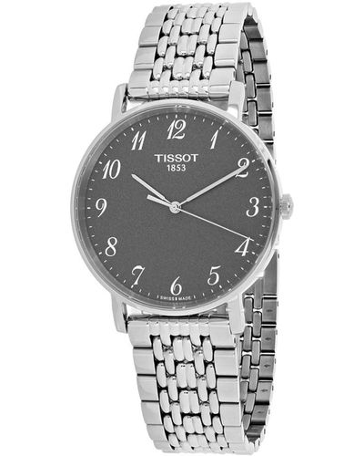 Tissot Unisex T-classic Watch - Grey