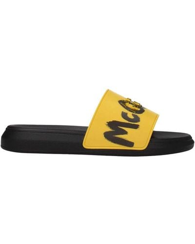 Alexander McQueen Slide - Yellow