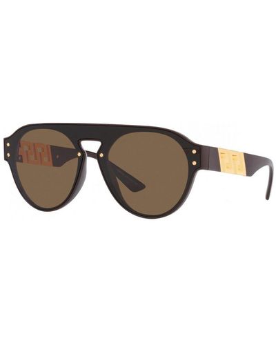 Versace Ve4420 44mm Sunglasses - Brown