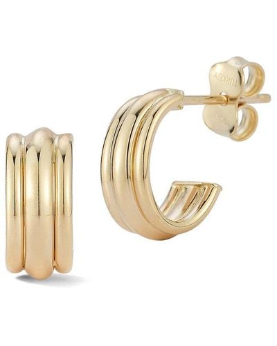Ember Fine Jewelry 14k Huggie Earrings - Metallic