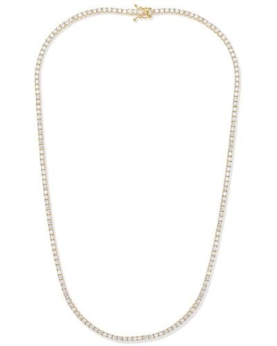 Diana M. Jewels Fine Jewellery 14k 5.00 Ct. Tw. Diamond Tennis Necklace - White
