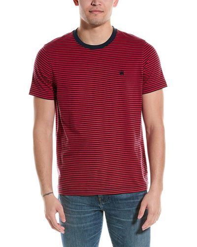 Brooks Brothers Feeder Stripe T-shirt - Red