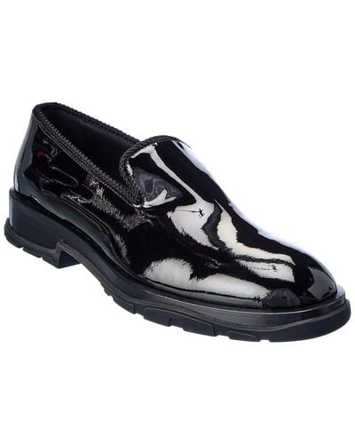 Alexander McQueen Patent Loafer - Black