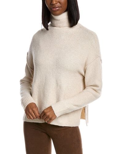 Max Studio Turtleneck Sweater - Natural