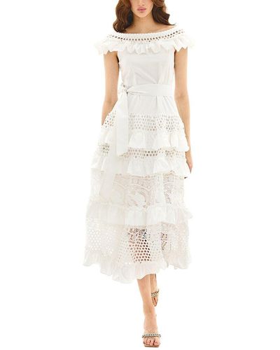 BGL Maxi Dress - White