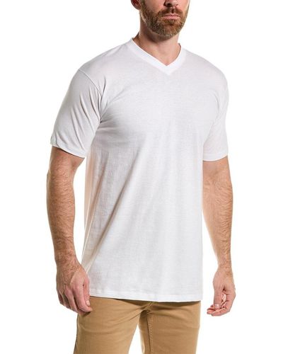 Hom V-neck T-shirt - White