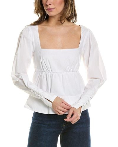 STAUD Peggy Top - White