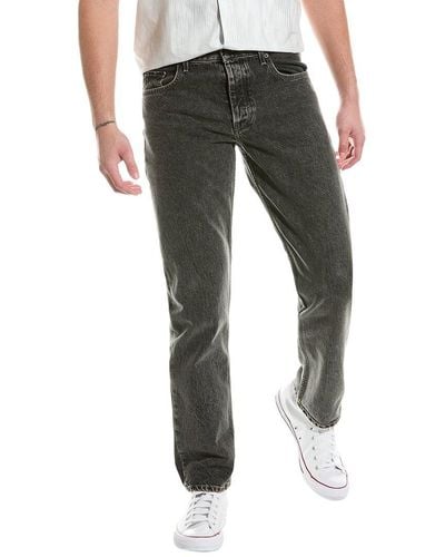 Helmut Lang 98 Classic Washed Charcoal Jean - Green