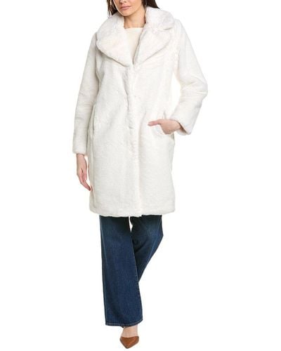 NVLT Bunny Long Coat - White