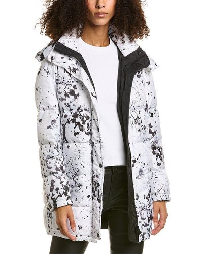 AllSaints Pember Puffer Coat - Gray