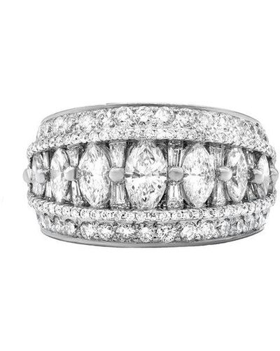 Diana M. Jewels Fine Jewellery White Gold 4.25 Ct. Tw. Diamond Eternity Ring