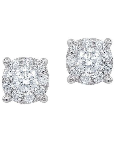 Diana M. Jewels Fine Jewelry 18k 0.50 Ct. Tw. Diamond Studs - White