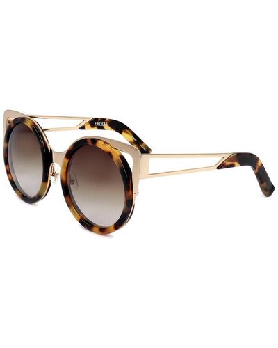 Linda Farrow Erdem By Edm4 49mm Sunglasses - Brown