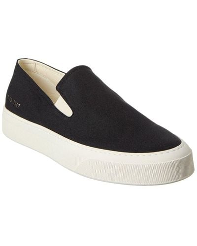 Common Projects Canvas Slip-on Sneaker - Black
