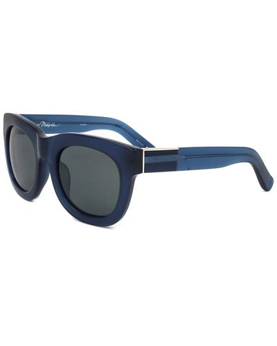 Linda Farrow Pl159 51mm Sunglasses - Blue