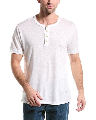 Kinetix Henley T-shirt - White