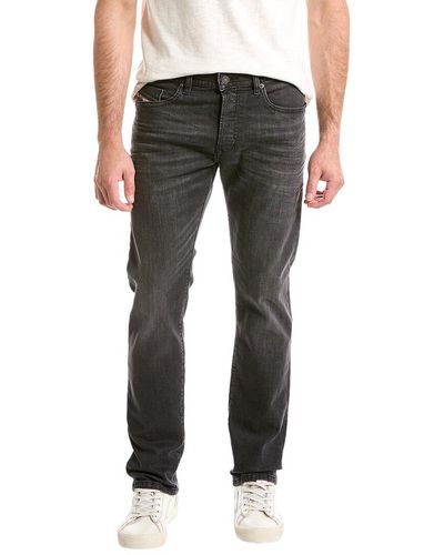 Black Straight-leg jeans for Men | Lyst