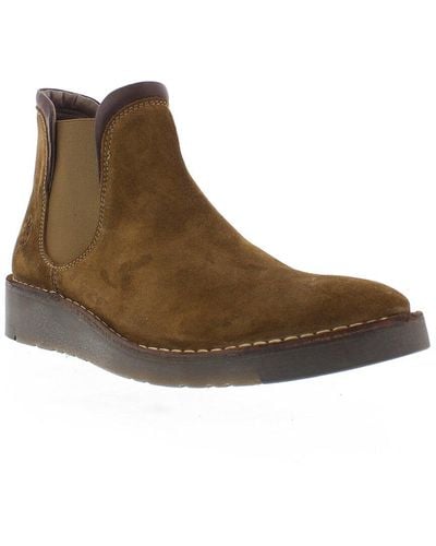 Fly London Oil Suede Boot - Brown