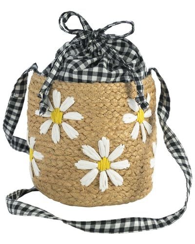 Shiraleah Daisy Mini Bucket Bag - Metallic