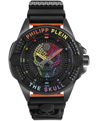Philipp Plein The $kull Crystal Watch - Black