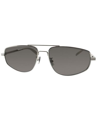 Bottega Veneta Unisex 59mm Sunglasses - Metallic
