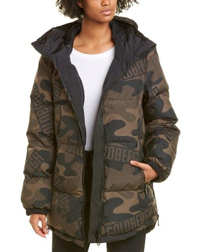 Goldbergh Amber Quilted Down Coat - Green