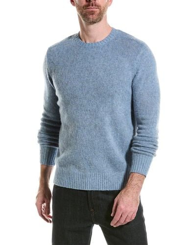 Brooks Brothers Classic Wool Sweater - Blue