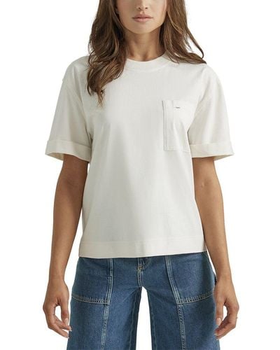 Lee Jeans Utility Pocket T-shirt - White