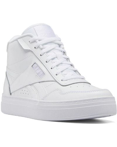 Reebok Court Advance Bold High Sneaker - White