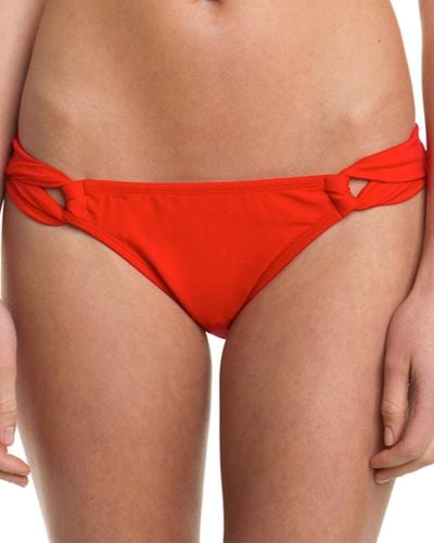 Shoshanna Solid Loop Hipster - Red