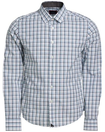 UNTUCKit Slim Fit Wrinkle-free Penley Shirt - Blue
