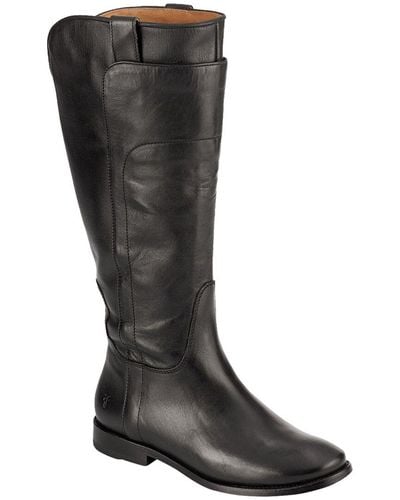Frye Paige Leather Boot - Black