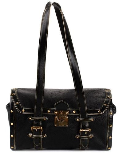 Louis Vuitton Suhali Leather L'Epanoui (Authentic Pre-Owned) - Black