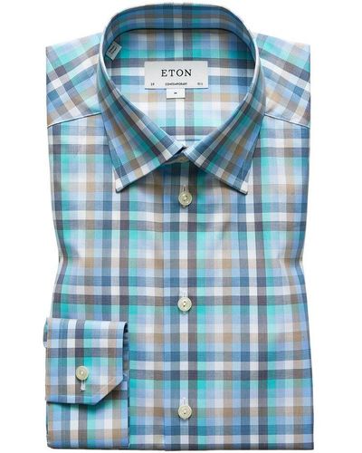 Eton Slim Fit Shirt - Blue