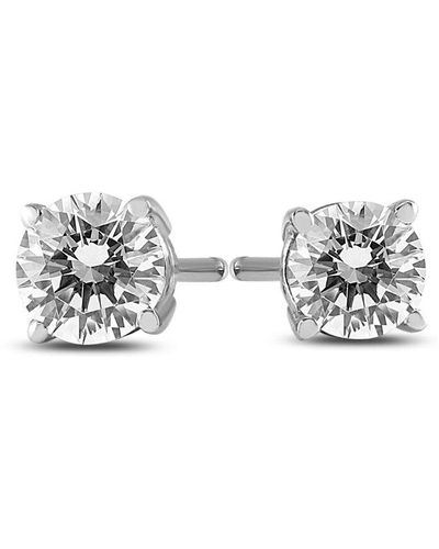 Monary 14k 0.25 Ct. Tw. Diamond Earrings - Multicolor