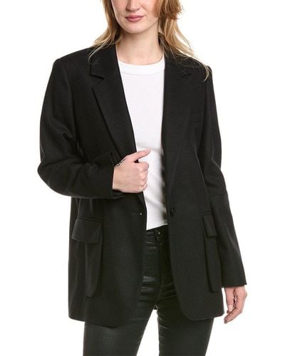AllSaints Jessa Wool-blend Blazer - Black