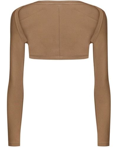 Wolford The Shrug Cardigan - Brown