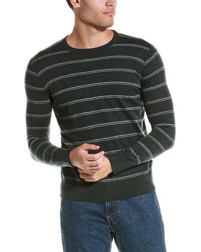 Theory Riland Wool-blend Crewneck Sweater - Gray