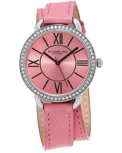 Stuhrling Stuhrling Original Vogue Watch - Pink