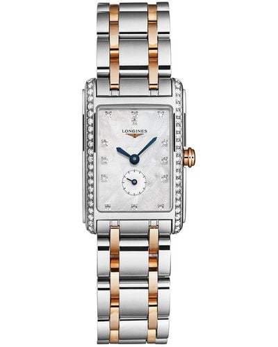 Longines Dolcevita Diamond Watch - White
