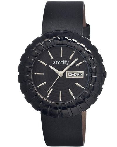 Simplify Unisex The 2100 Watch - Gray