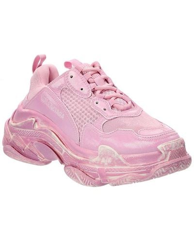 Balenciaga Triple S Sneaker - Pink