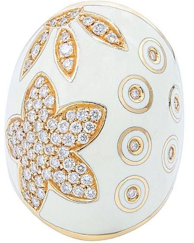 Diana M. Jewels Fine Jewelry 18k Rose Gold 1.30 Ct. Tw. Diamond Ring - White