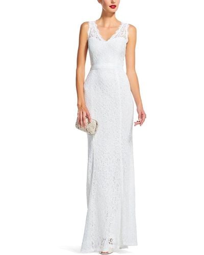 Adrianna Papell Gown - White